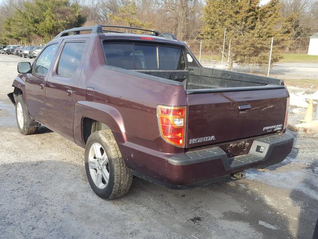 Photo 2 VIN: 5FPYK1F5XDB017442 - HONDA RIDGELINE 