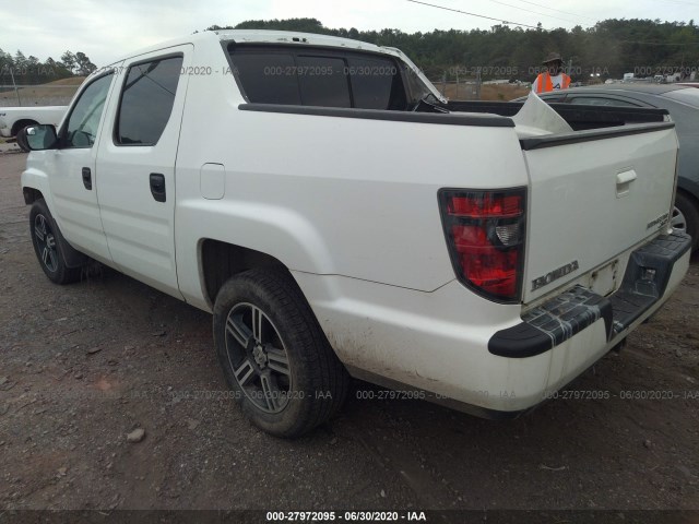 Photo 2 VIN: 5FPYK1F72DB011605 - HONDA RIDGELINE 