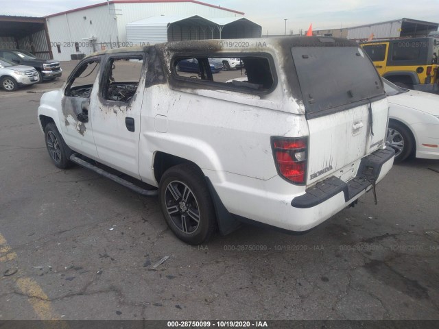 Photo 2 VIN: 5FPYK1F72EB012058 - HONDA RIDGELINE 