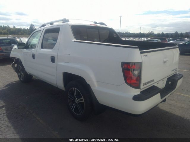 Photo 2 VIN: 5FPYK1F73DB003626 - HONDA RIDGELINE 