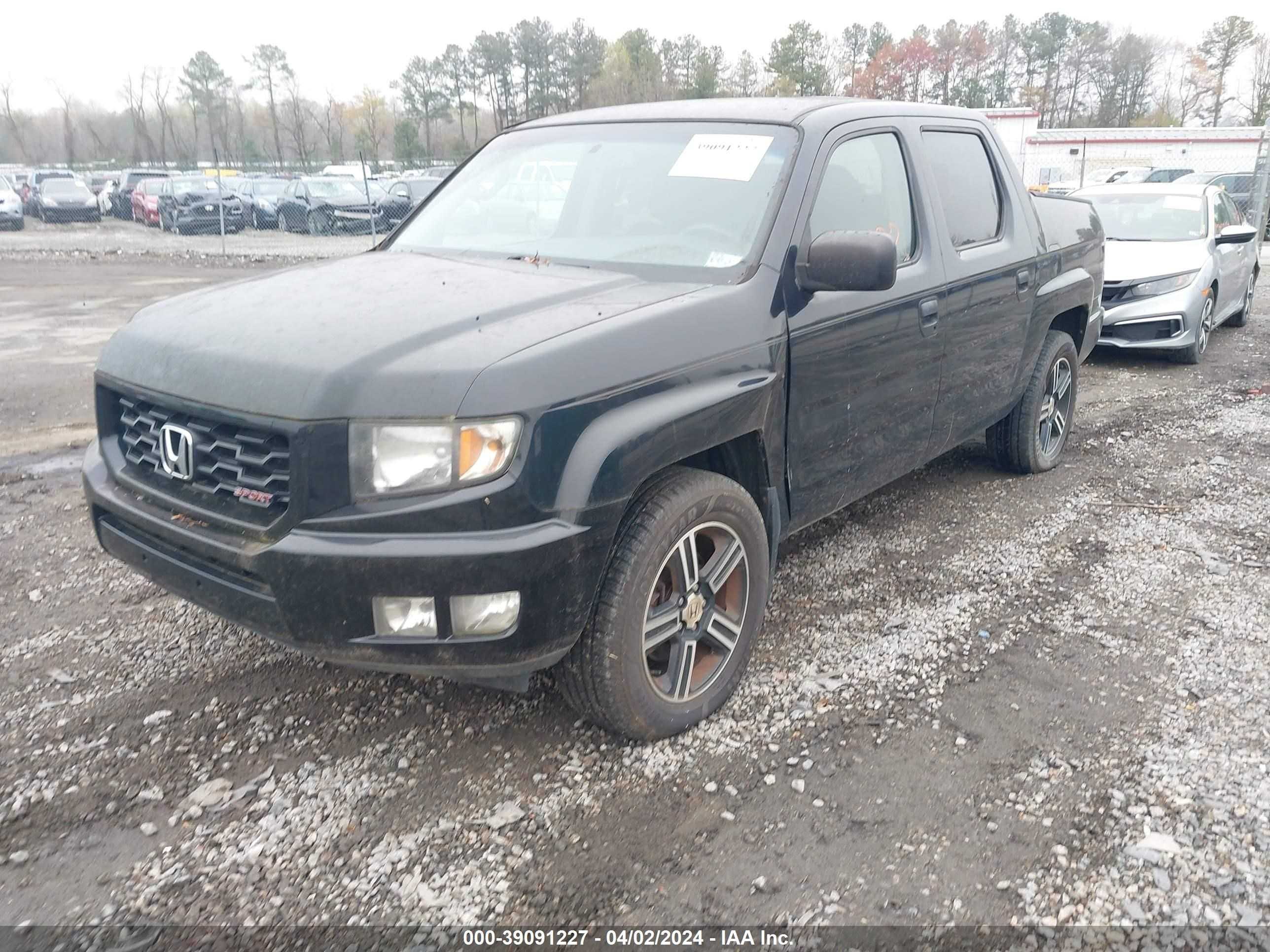 Photo 1 VIN: 5FPYK1F75DB001764 - HONDA RIDGELINE 