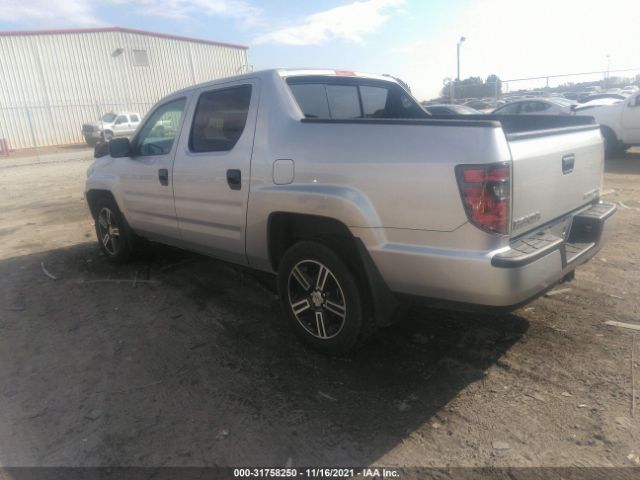 Photo 2 VIN: 5FPYK1F76CB454533 - HONDA RIDGELINE 