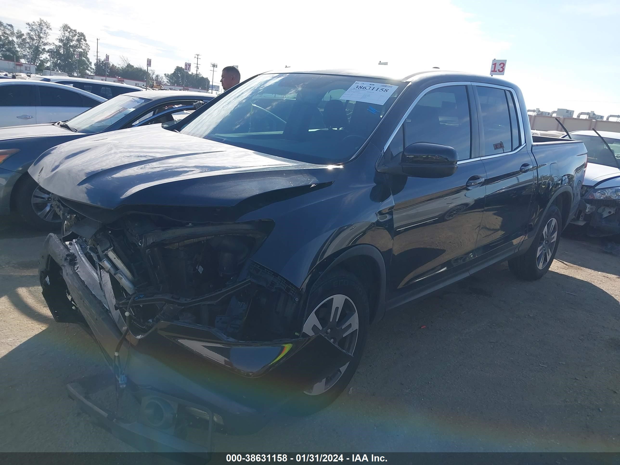 Photo 1 VIN: 5FPYK2F69JB001808 - HONDA RIDGELINE 