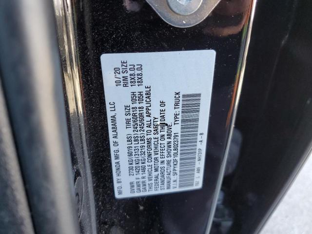 Photo 11 VIN: 5FPYK3F10LB023791 - HONDA RIDGELINE 