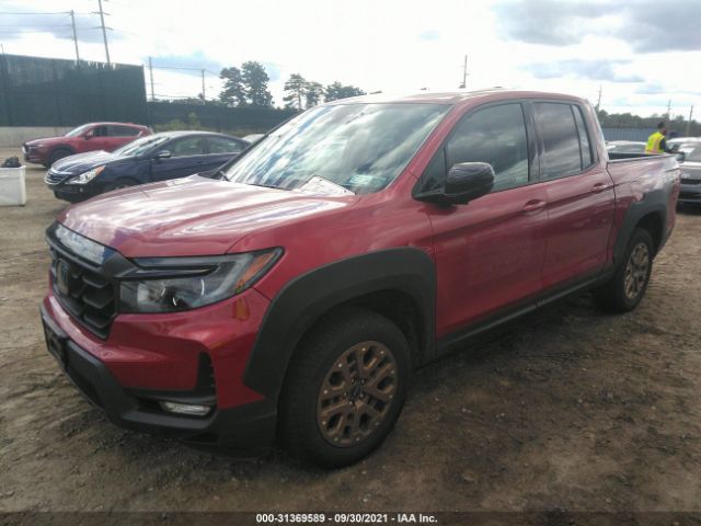 Photo 1 VIN: 5FPYK3F10MB001839 - HONDA RIDGELINE 