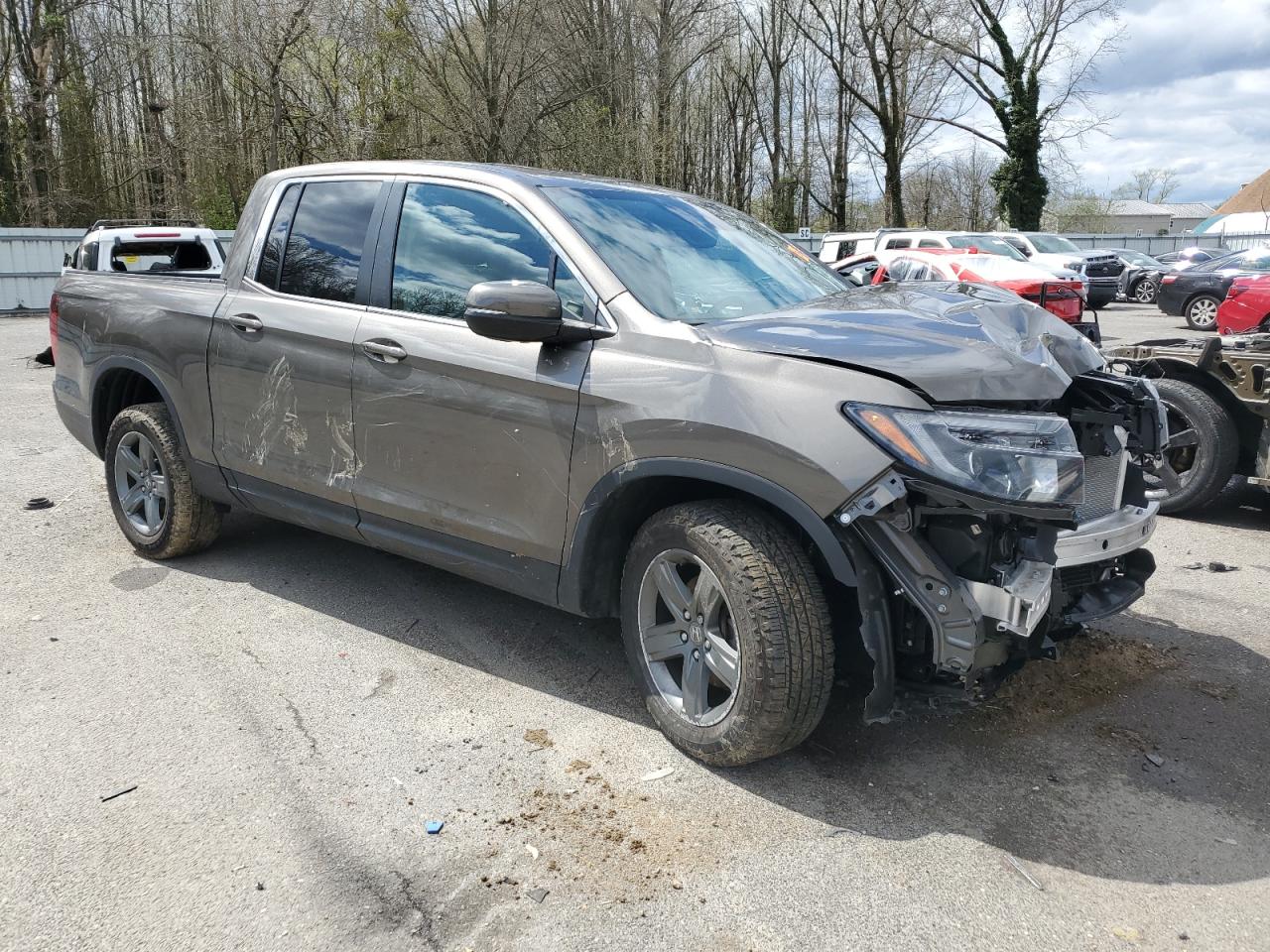 Photo 3 VIN: 5FPYK3F50PB025307 - HONDA RIDGELINE 