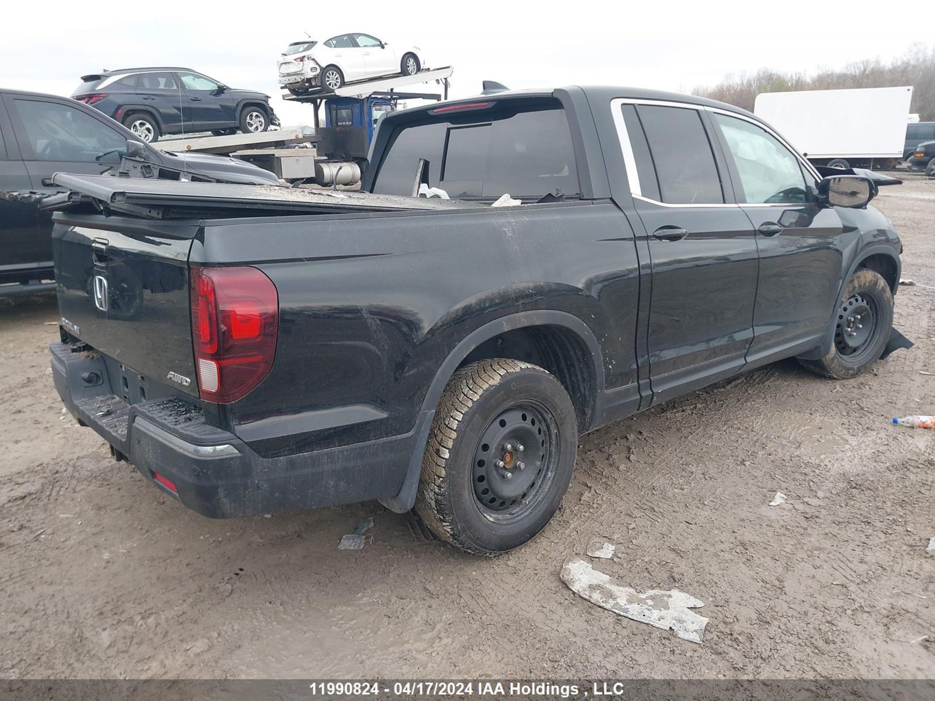 Photo 3 VIN: 5FPYK3F51KB505784 - HONDA RIDGELINE 