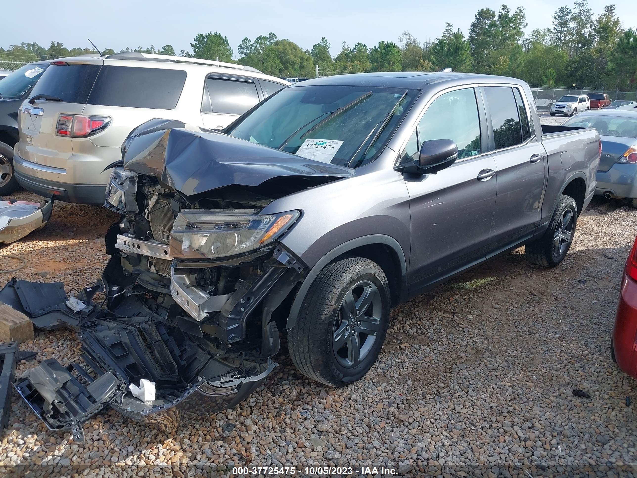 Photo 1 VIN: 5FPYK3F53MB011767 - HONDA RIDGELINE 