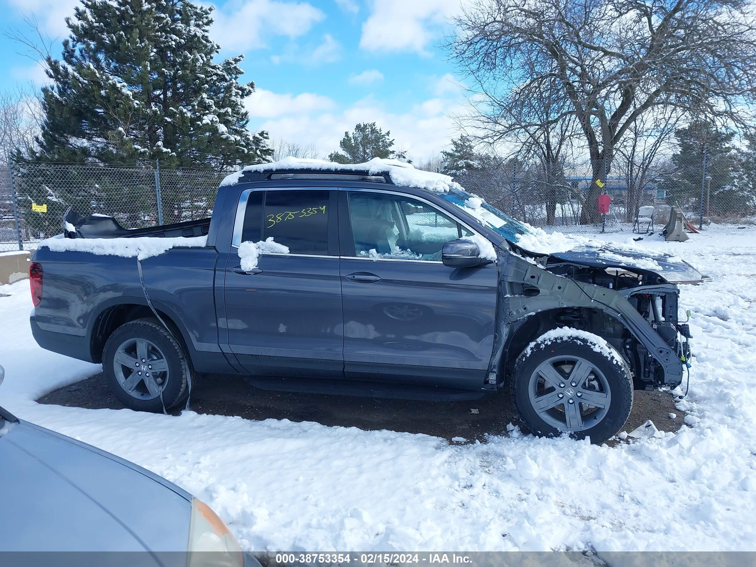 Photo 12 VIN: 5FPYK3F55PB053460 - HONDA RIDGELINE 