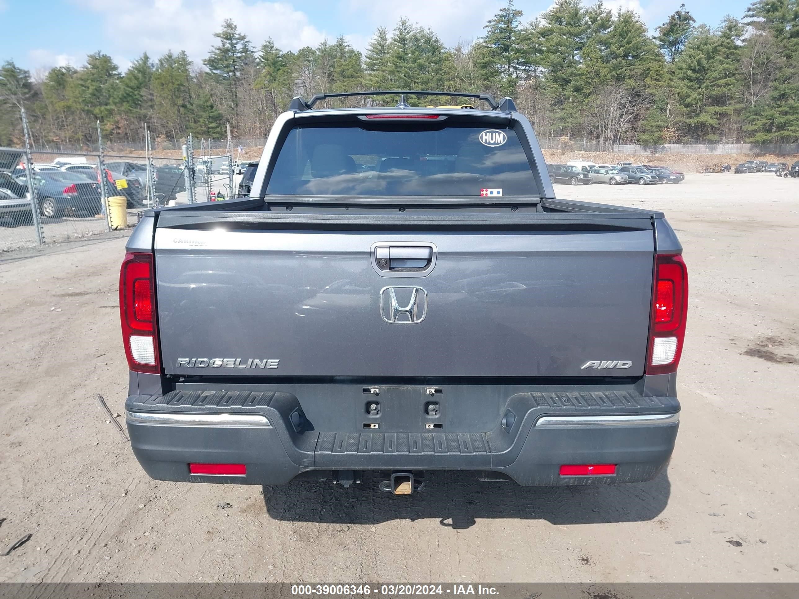 Photo 15 VIN: 5FPYK3F56JB014061 - HONDA RIDGELINE 