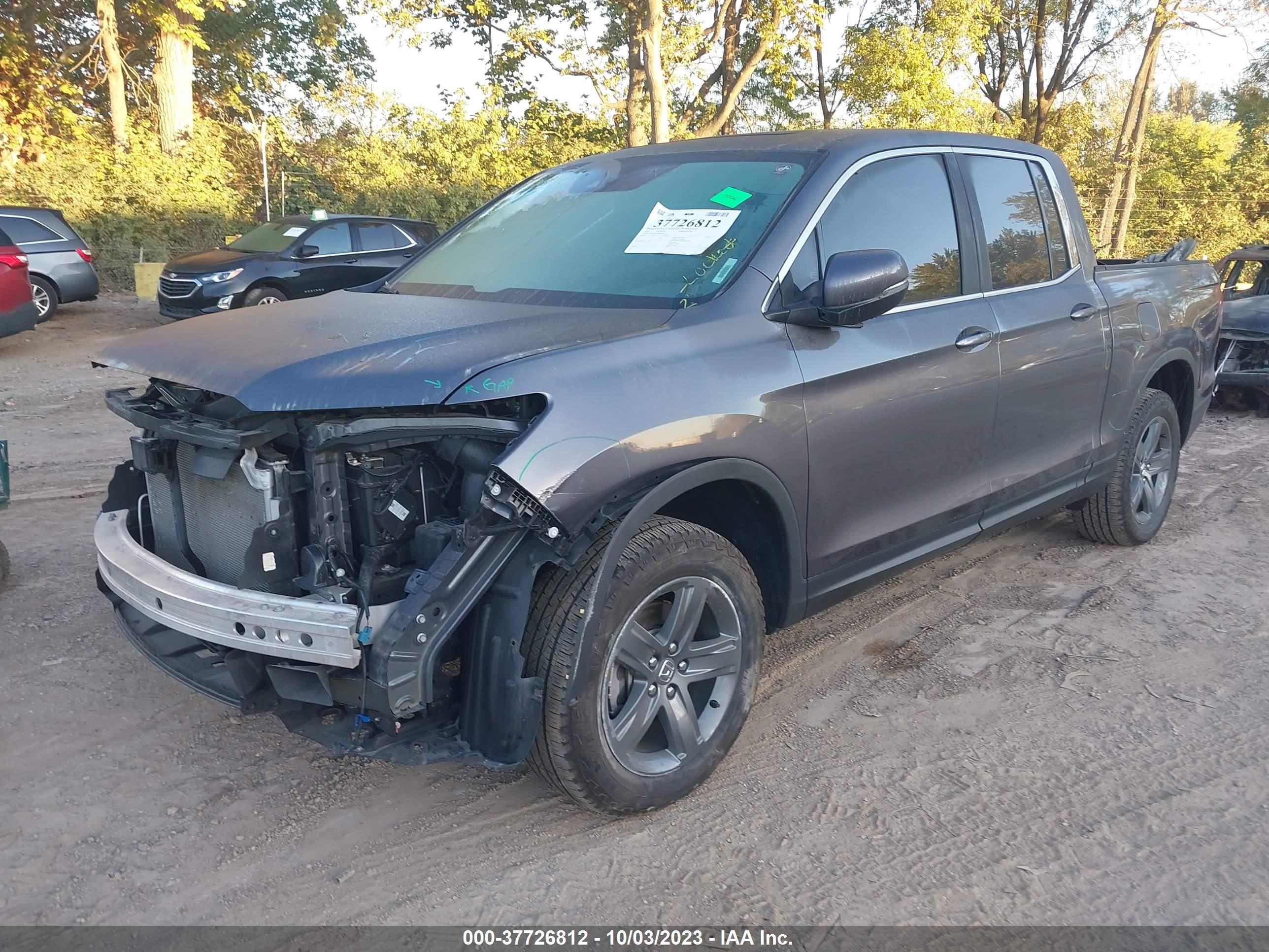 Photo 1 VIN: 5FPYK3F5XNB036585 - HONDA RIDGELINE 