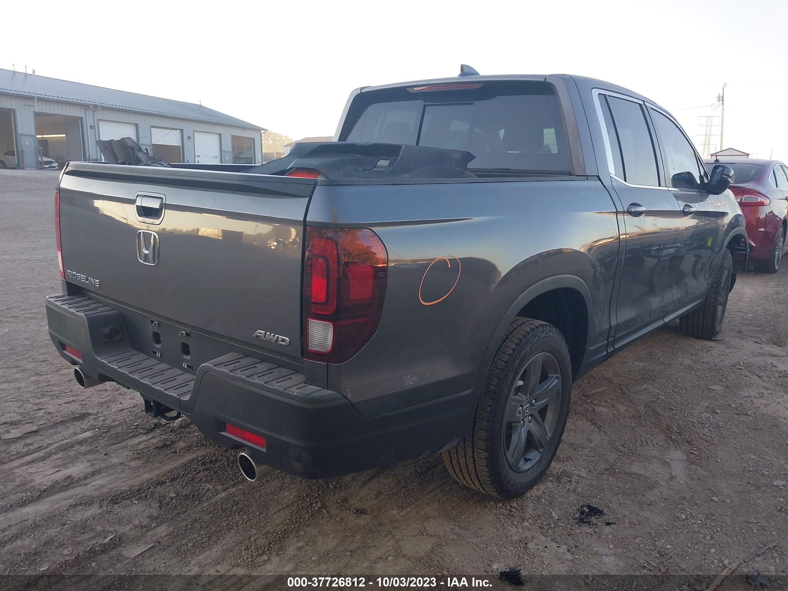 Photo 3 VIN: 5FPYK3F5XNB036585 - HONDA RIDGELINE 