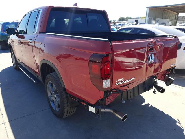 Photo 2 VIN: 5FPYK3F71NB005355 - HONDA RIDGELINE 