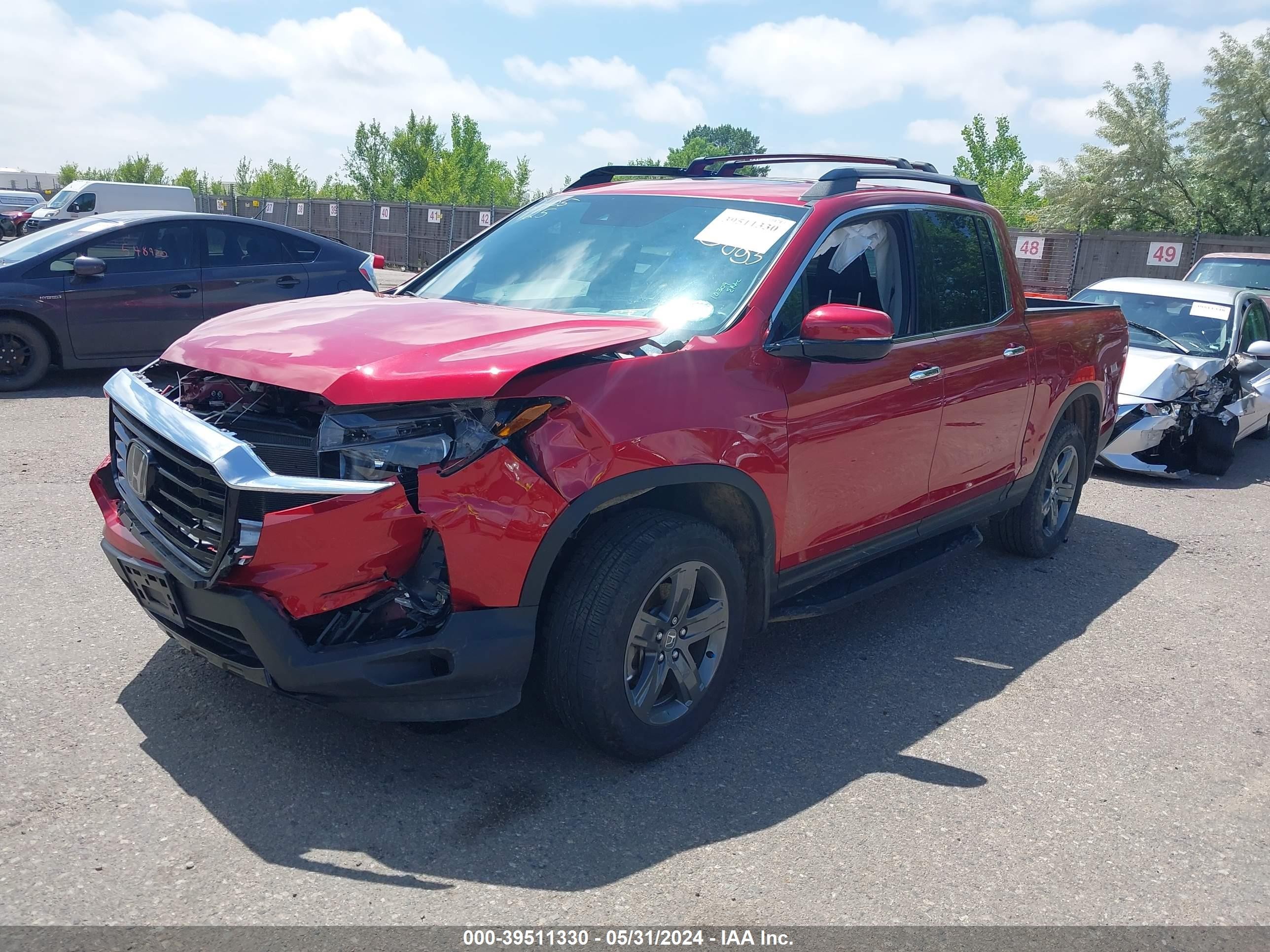 Photo 1 VIN: 5FPYK3F72PB013225 - HONDA RIDGELINE 