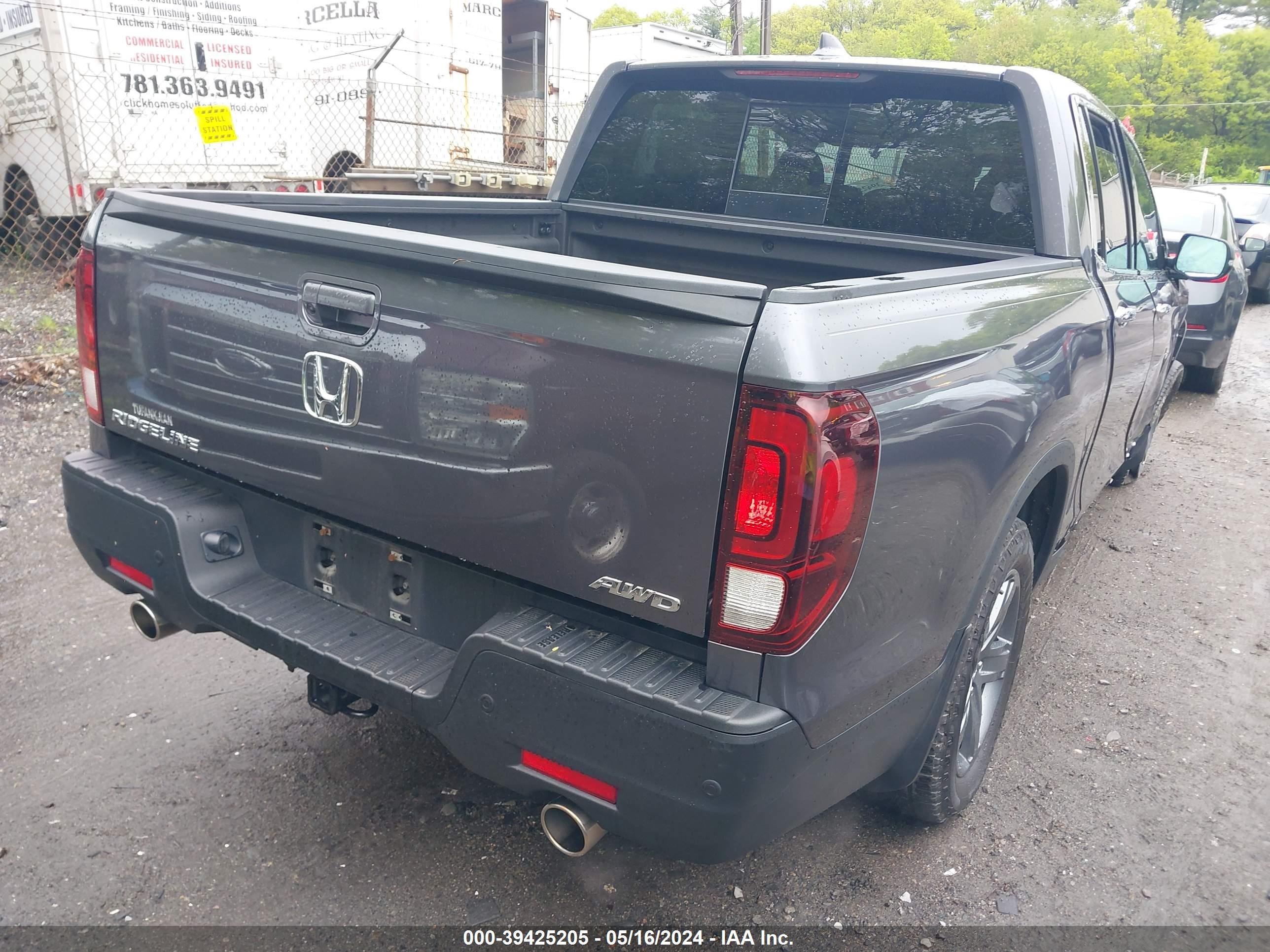 Photo 3 VIN: 5FPYK3F76NB026492 - HONDA RIDGELINE 