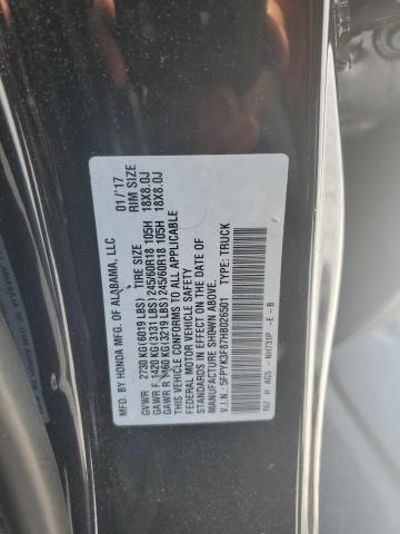 Photo 11 VIN: 5FPYK3F87HB026501 - HONDA RIDGELINE 