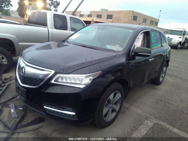 Photo 1 VIN: 5FRYD3H21EB001826 - ACURA MDX 