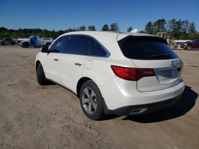 Photo 2 VIN: 5FRYD3H21GB012845 - ACURA MDX 