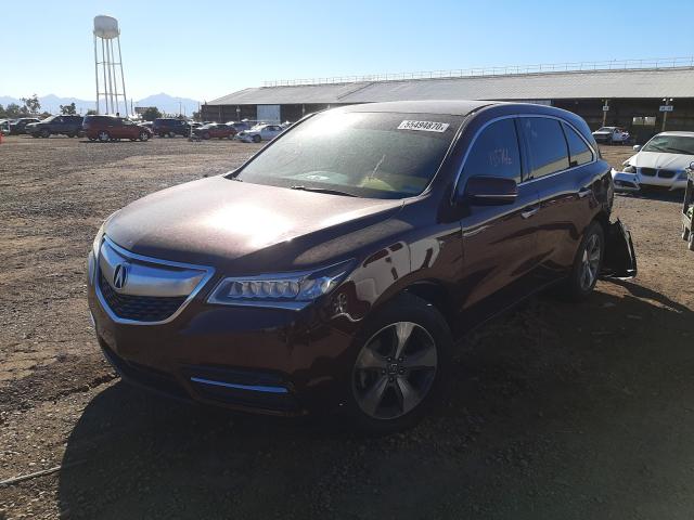 Photo 1 VIN: 5FRYD3H24EB016661 - ACURA MDX 