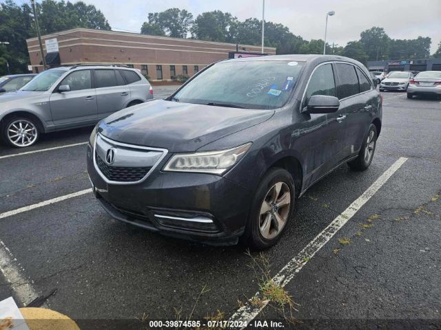 Photo 1 VIN: 5FRYD3H25GB002643 - ACURA MDX 