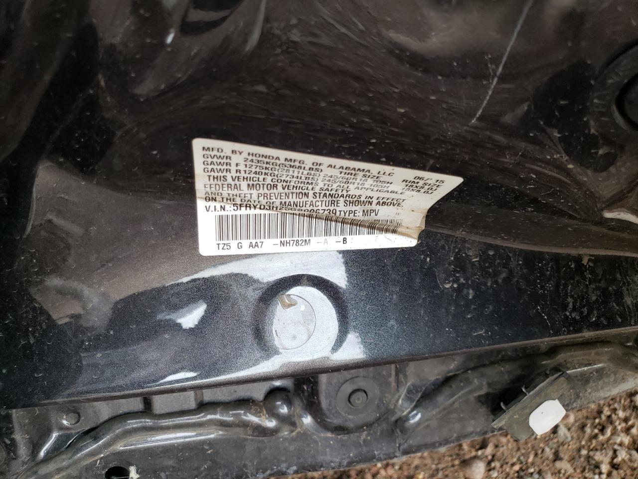 Photo 11 VIN: 5FRYD3H25GB006739 - ACURA MDX 