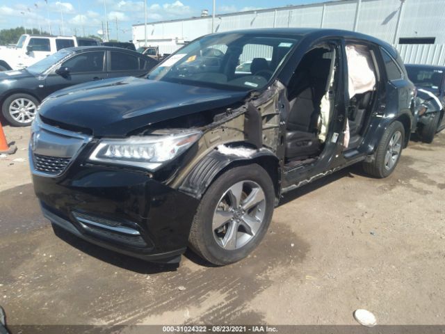 Photo 1 VIN: 5FRYD3H25GB016560 - ACURA MDX 