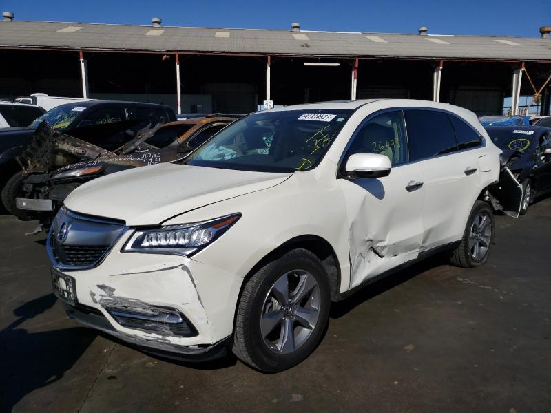 Photo 1 VIN: 5FRYD3H25GB017577 - ACURA MDX 