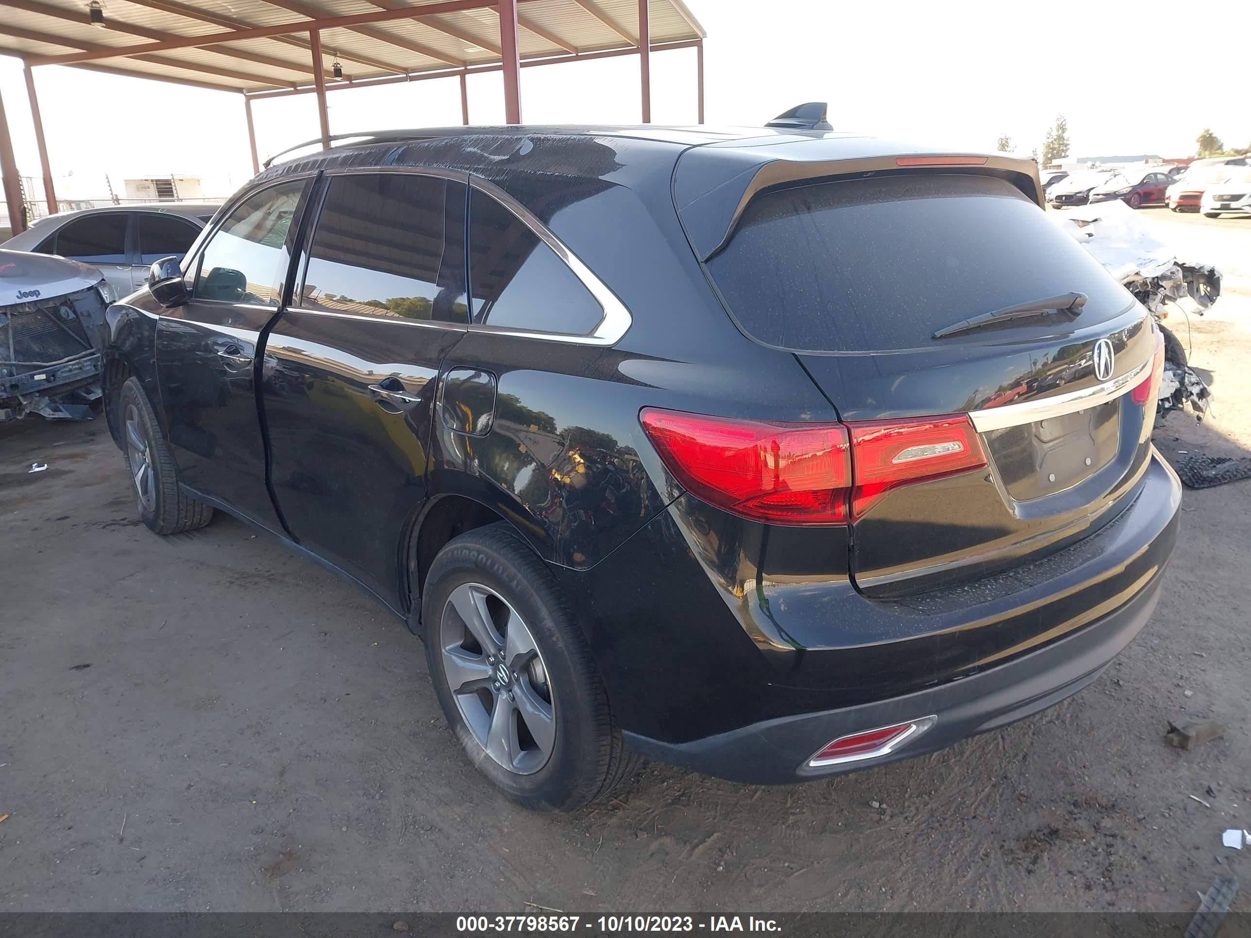 Photo 2 VIN: 5FRYD3H27GB017273 - ACURA MDX 