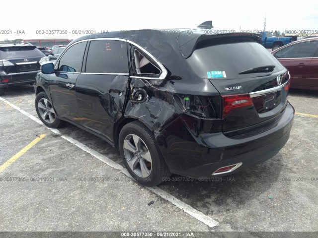 Photo 2 VIN: 5FRYD3H28GB001955 - ACURA MDX 