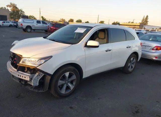 Photo 1 VIN: 5FRYD3H2XGB016215 - ACURA MDX 