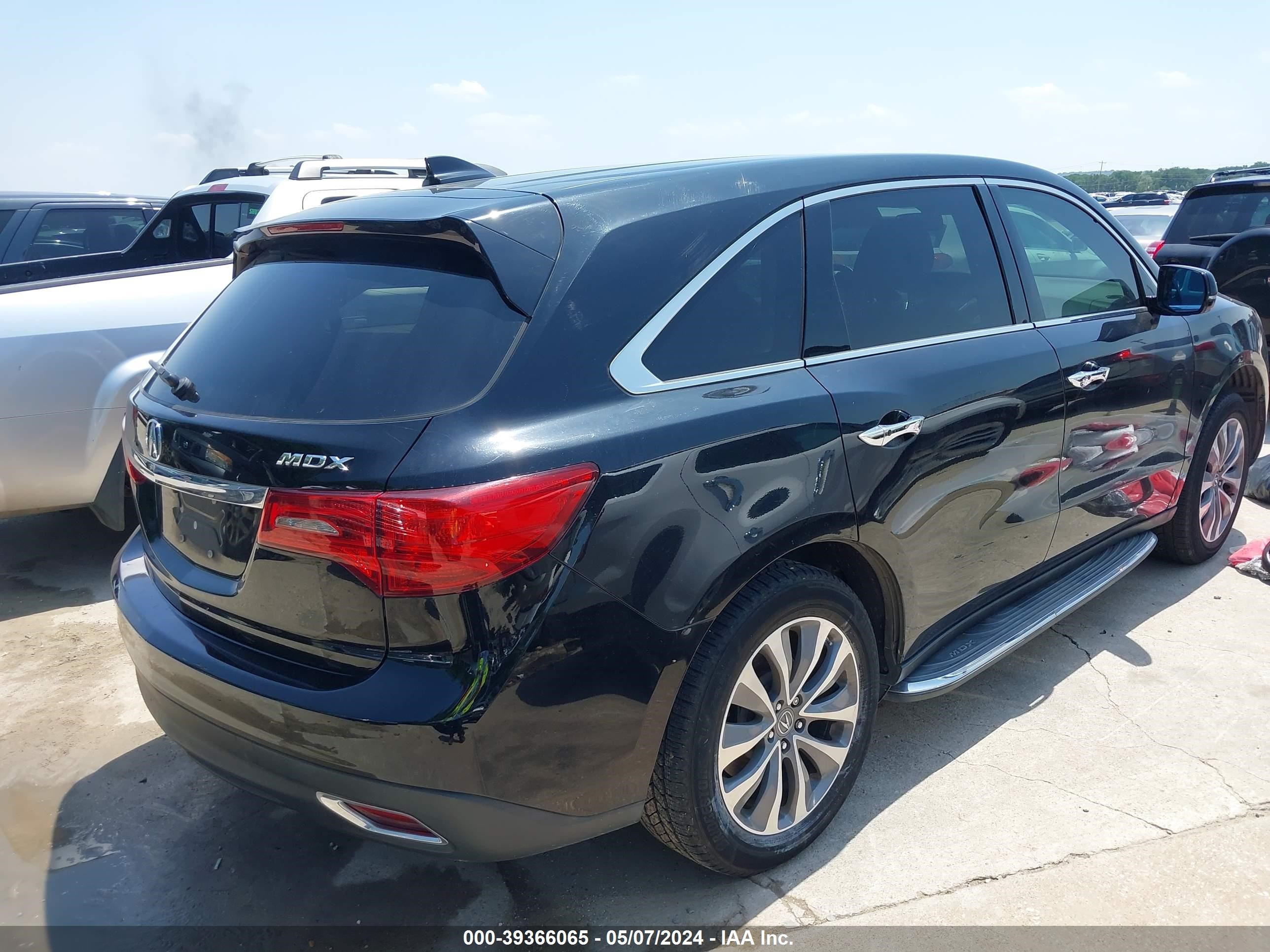 Photo 3 VIN: 5FRYD3H40EB003861 - ACURA MDX 