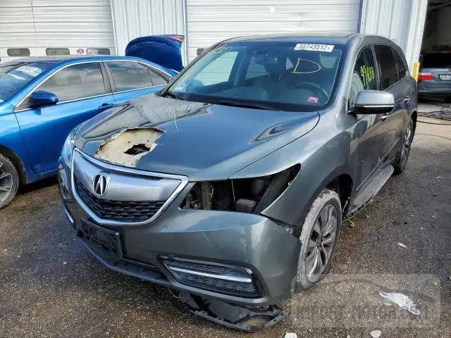 Photo 1 VIN: 5FRYD3H40EB017162 - ACURA MDX 