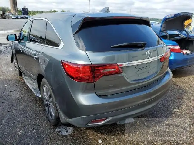 Photo 2 VIN: 5FRYD3H40EB017162 - ACURA MDX 