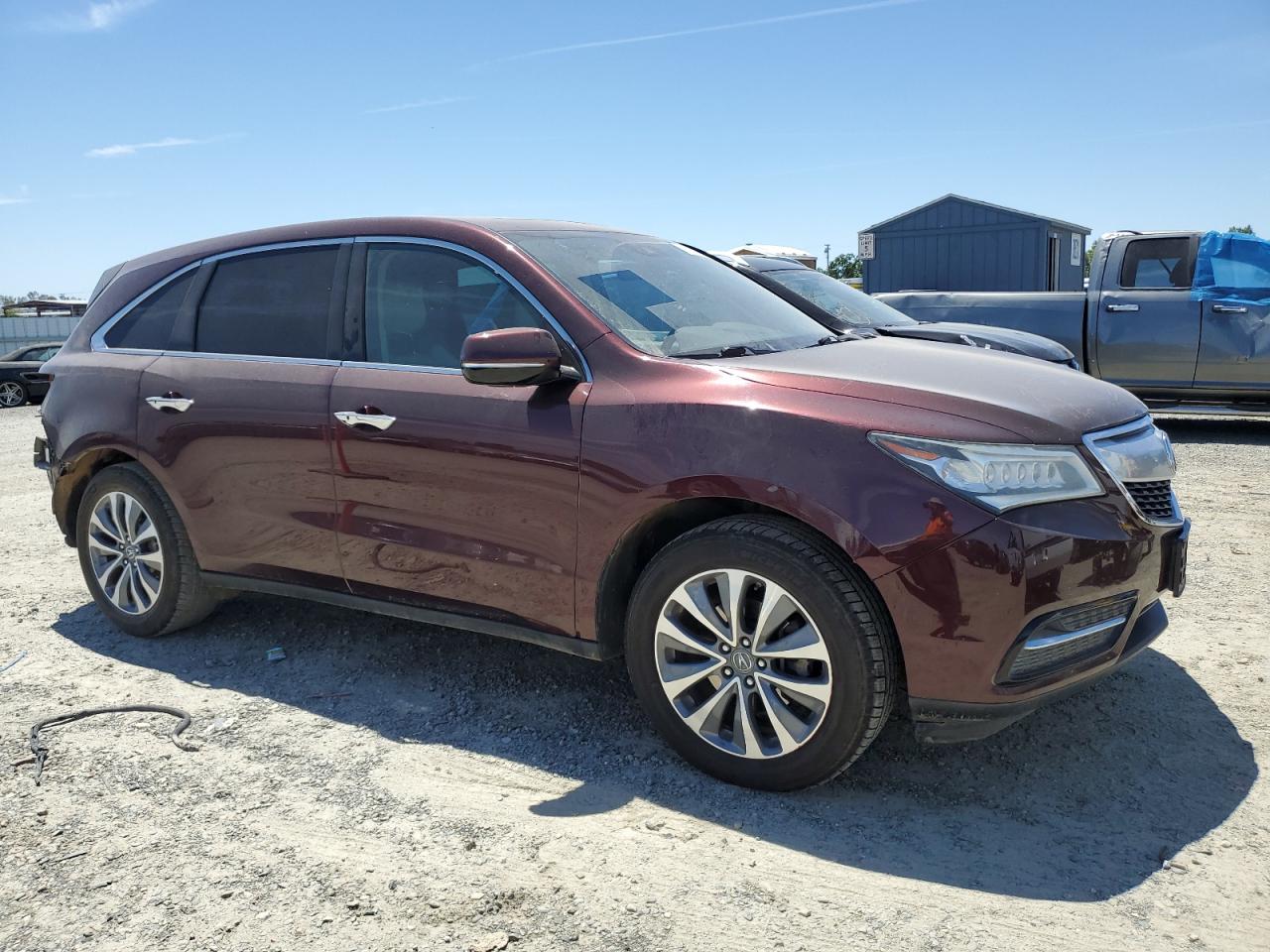 Photo 3 VIN: 5FRYD3H40GB016550 - ACURA MDX 