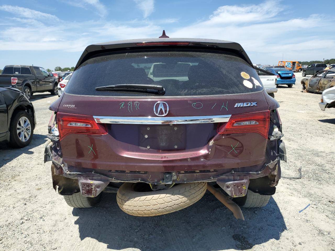 Photo 5 VIN: 5FRYD3H40GB016550 - ACURA MDX 