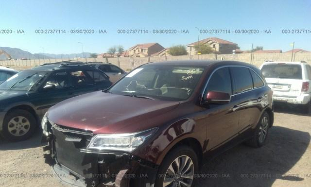 Photo 1 VIN: 5FRYD3H41EB004436 - ACURA MDX 