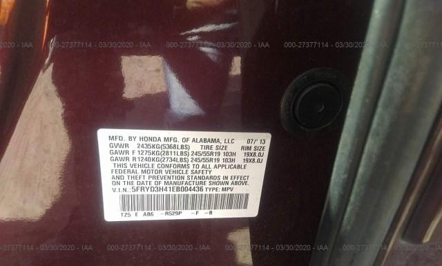 Photo 8 VIN: 5FRYD3H41EB004436 - ACURA MDX 