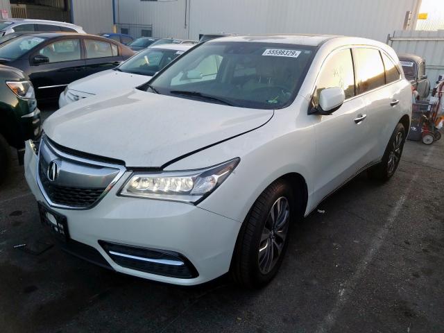 Photo 1 VIN: 5FRYD3H41FB009377 - ACURA MDX TECHNO 