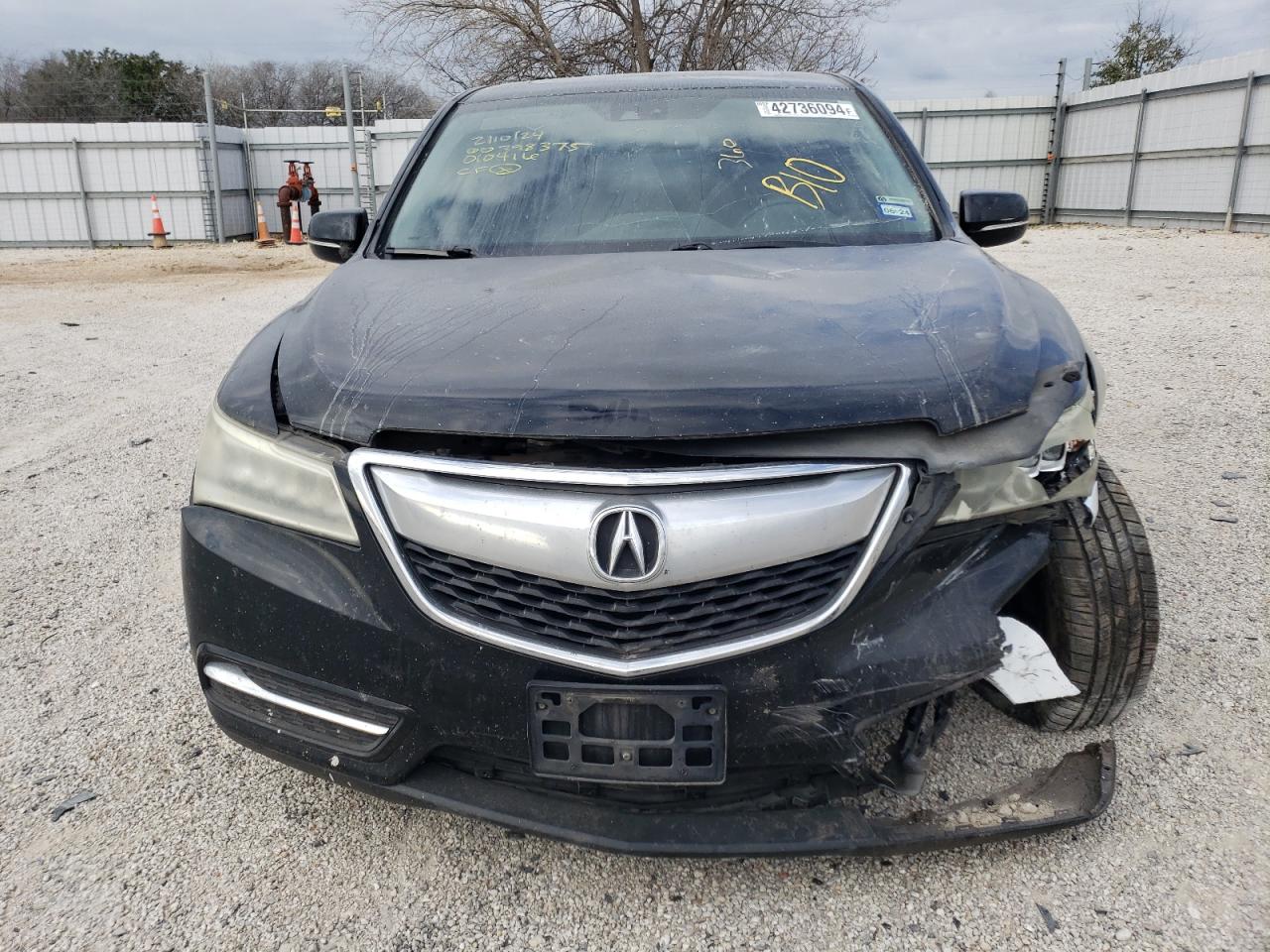 Photo 4 VIN: 5FRYD3H41FB010416 - ACURA MDX 