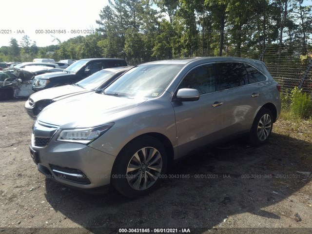 Photo 1 VIN: 5FRYD3H41GB001880 - ACURA MDX 