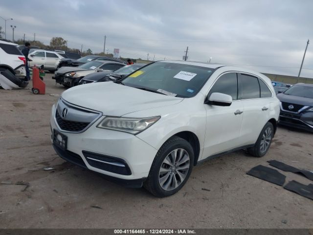 Photo 1 VIN: 5FRYD3H41GB015651 - ACURA MDX 