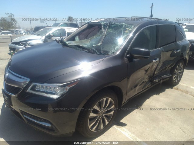 Photo 1 VIN: 5FRYD3H41GB017044 - ACURA MDX 