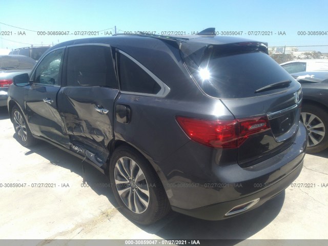 Photo 2 VIN: 5FRYD3H41GB017044 - ACURA MDX 