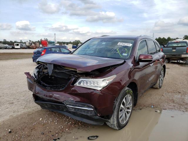 Photo 1 VIN: 5FRYD3H42EB008348 - ACURA MDX TECHNO 