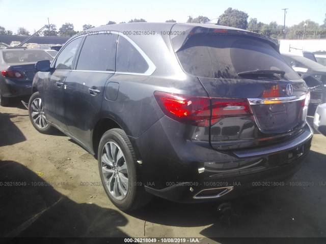 Photo 2 VIN: 5FRYD3H42EB009807 - ACURA MDX 