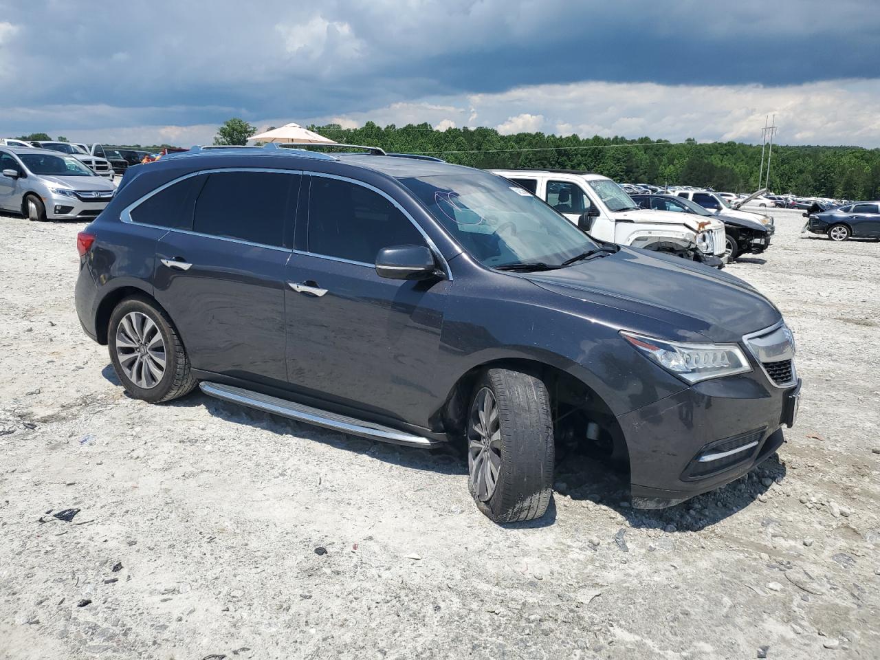 Photo 3 VIN: 5FRYD3H42FB004317 - ACURA MDX 