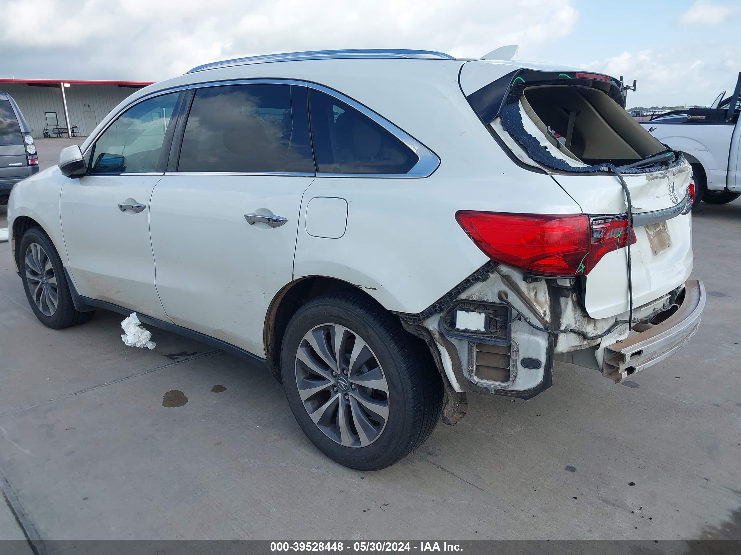 Photo 2 VIN: 5FRYD3H42FB005922 - ACURA MDX 