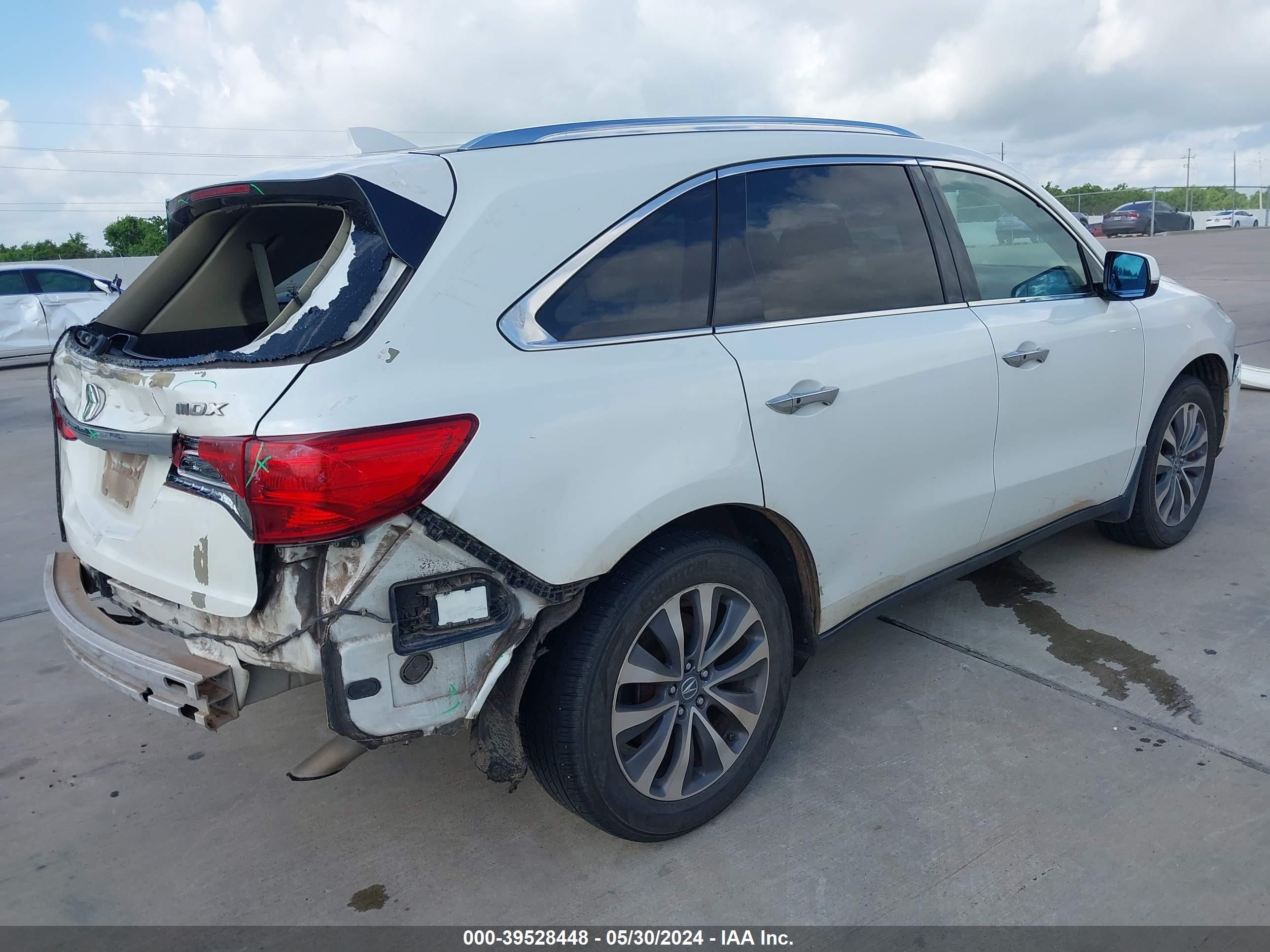 Photo 3 VIN: 5FRYD3H42FB005922 - ACURA MDX 