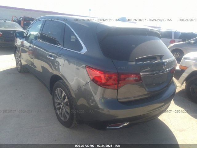 Photo 2 VIN: 5FRYD3H43GB001217 - ACURA MDX 