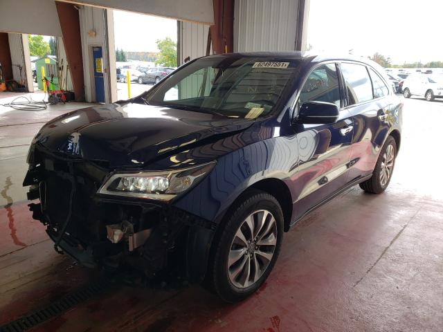 Photo 1 VIN: 5FRYD3H43GB008202 - ACURA MDX TECHNO 